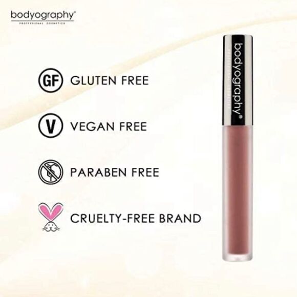 Bodyography Lip Lava Liquid Lipstick - Ash - NIB - Picture 4 of 6
